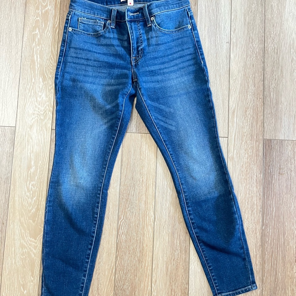 Lucky Brand Women's Straight Leg Blue Jeans